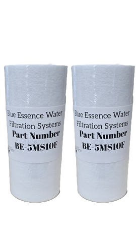BE-5 Micron Sediment Filter 10 INCH  (2 pack 1 year supply)