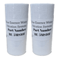 BE-5 Micron Sediment Filter 10 INCH  (2 pack 1 year supply)