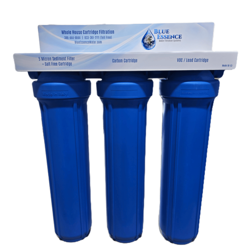 Whole House Carbon / Salt Free Conditioner / VOC & Lead Filter  System Part # BE-C3