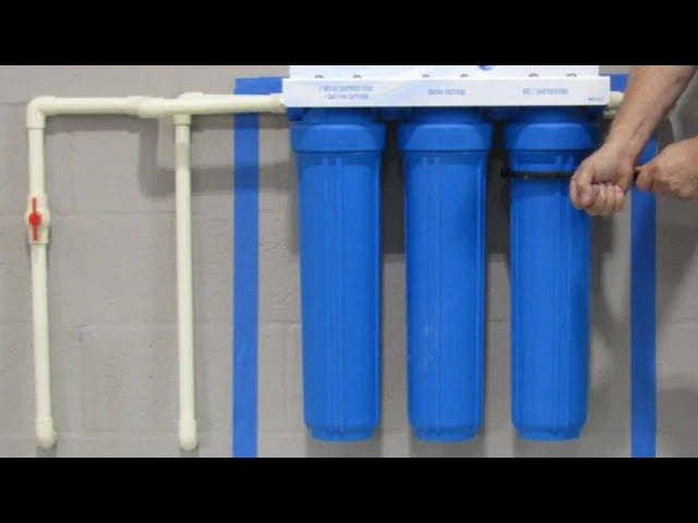 Whole House Water Cartridge Installation